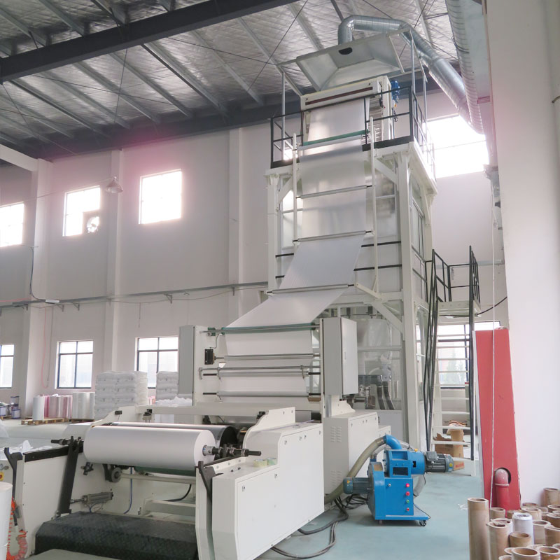 Drie structuren van geblazen filmmachine